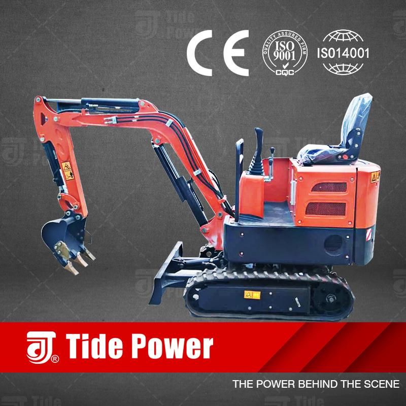 Tide High-Quality New Excavator Hydraulic Crawler Mini Excavator 2-3 Tons with Perkins Excavators