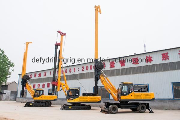 Crawler Mounted Rotary Piling Machine, Pile Driver