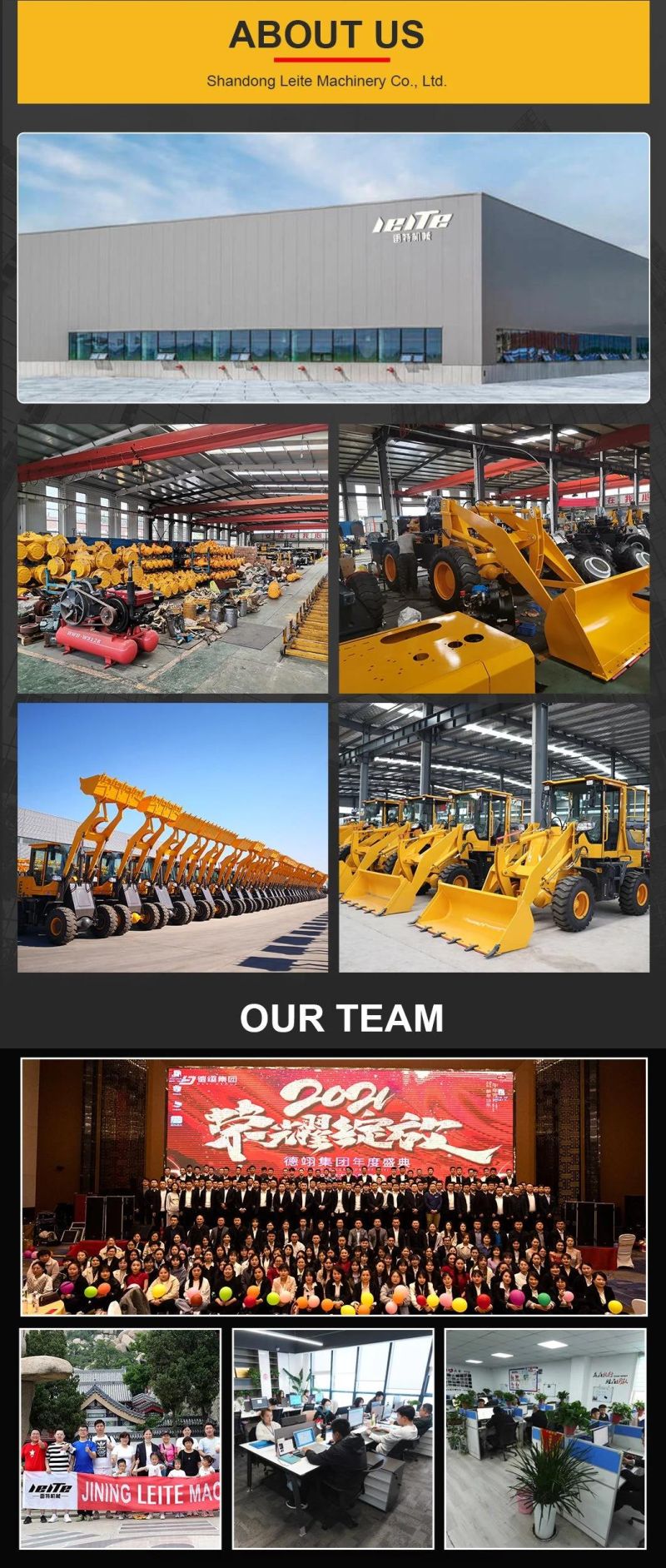 Compact Small Wheel Loader with Tipping Cabin China 3 Ton Mini Wheel Loader for Sale