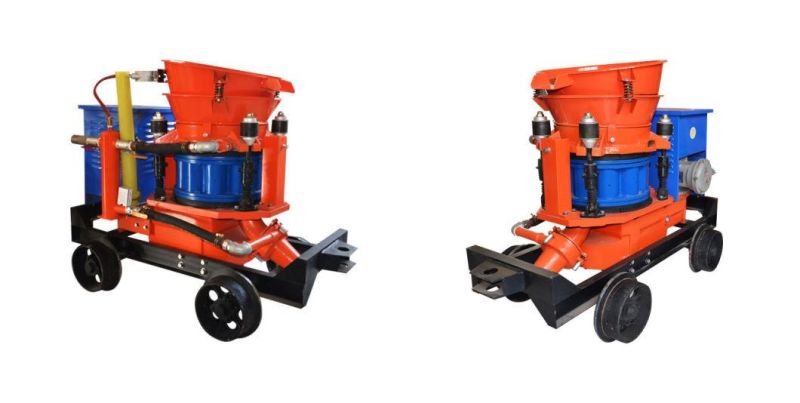 Explosion Proof Pz-7 Dry Mix Concrete Spraying Shotcrete Machine Factory
