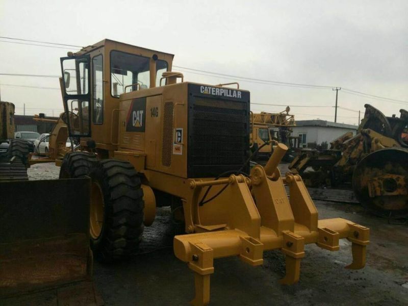 Used Cat 14G Motor Grader Caterpillar 14G Grader for Construction