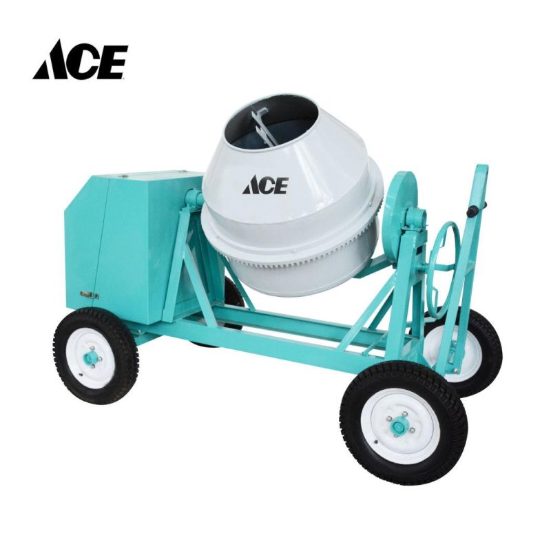 Portable Concrete Mixer with Reputable Water Cooled Diesel Engine