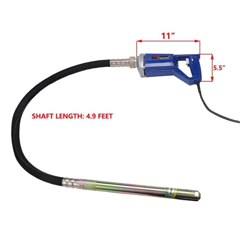 2019 New Arrived 800W Hand Held Electric Portable Concrete Vibrator for Hot Selling