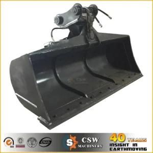 Excavator Tilting Grading Bucket