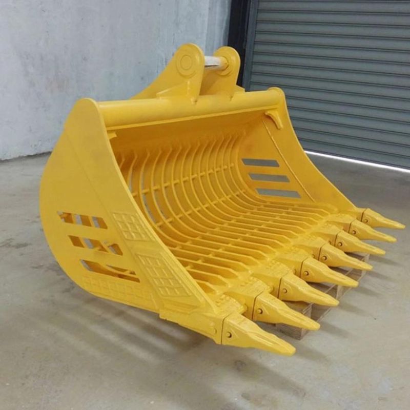 PC400 Excavator Grid Bucket Screening Bucket Filter Bucket