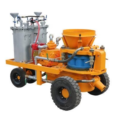 Hydropower Engineering Portable Wet Shotcrete Machine for Retaining Walls