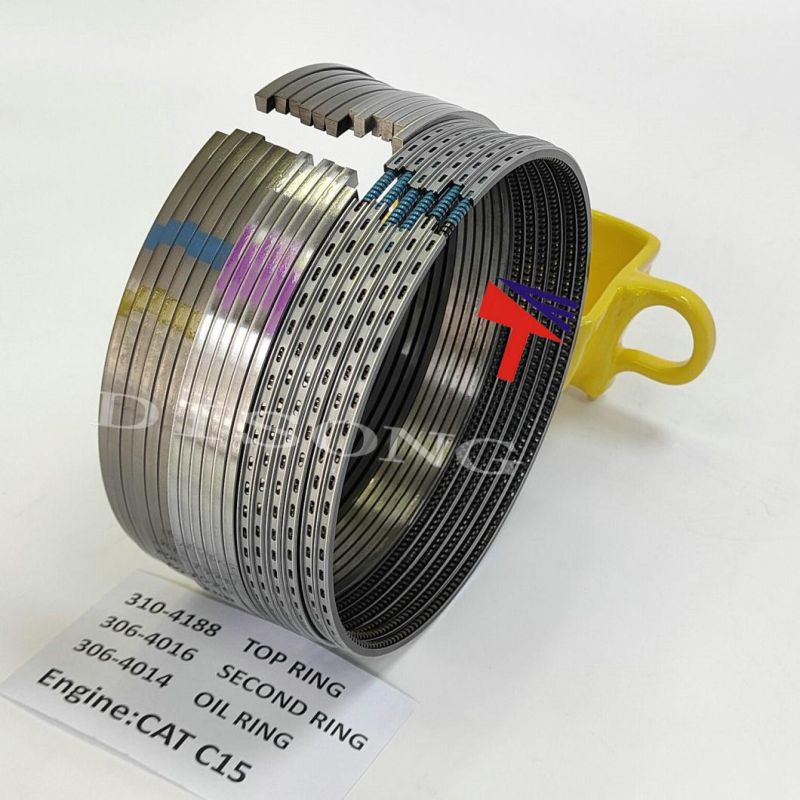 High Quality Diesel Engine Mechanical Parts Piston Ring 306-4014 306-4016 310-4188 for Buildozer D8t Dump Truck 770g 775g Wheelloader 980g Engine Generator Set
