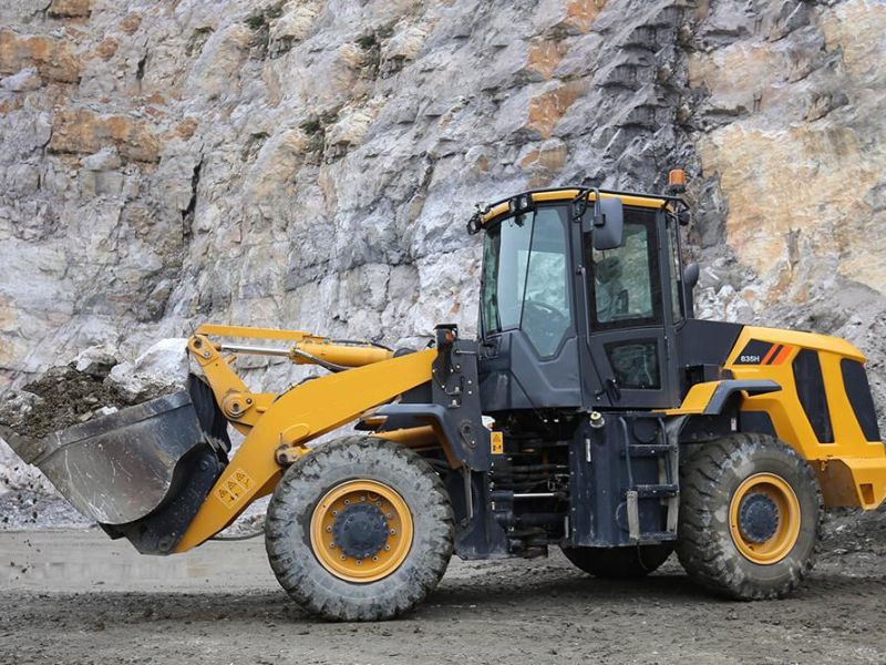 China 3ton New Wheel Loader Bucket Capacity 3.0 Cbm 835h