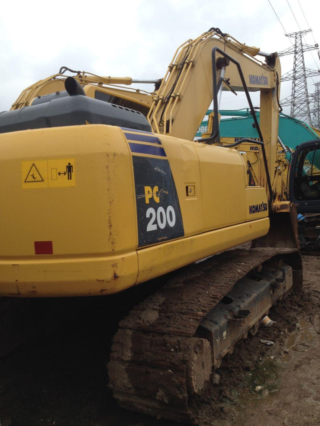 Almost New Slightly Used 20t Komatsu PC200-8 PC200 PC220 Excavator