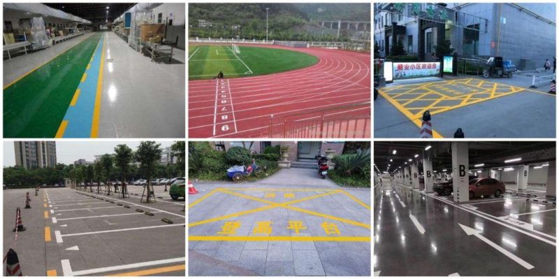 Hand-Push Cold Paint Car Park Line Road Marking Machine