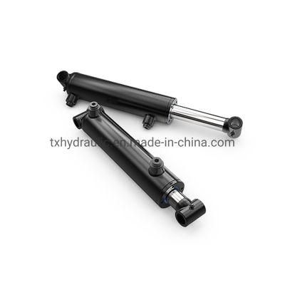 Customize Double Acting Telescopic Hydraulic Cylinders for Forest Grapple Timber Crane Tractor