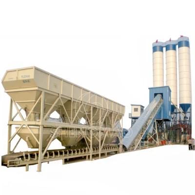 60m3 90m3 120m3 180m3 Ready Wet Mix Rmc Stationary Concrete Batching Mixing Plant for Sale