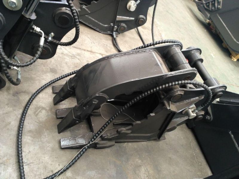 5t Excavator Hydraulic Grapple Bucket Clamp