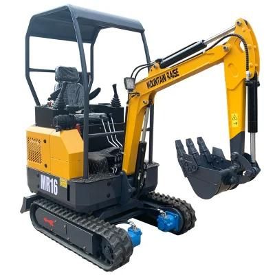 Mountain Raise Europe Eurov Yanmar Engine Hydraulic 17 Mini Excavator