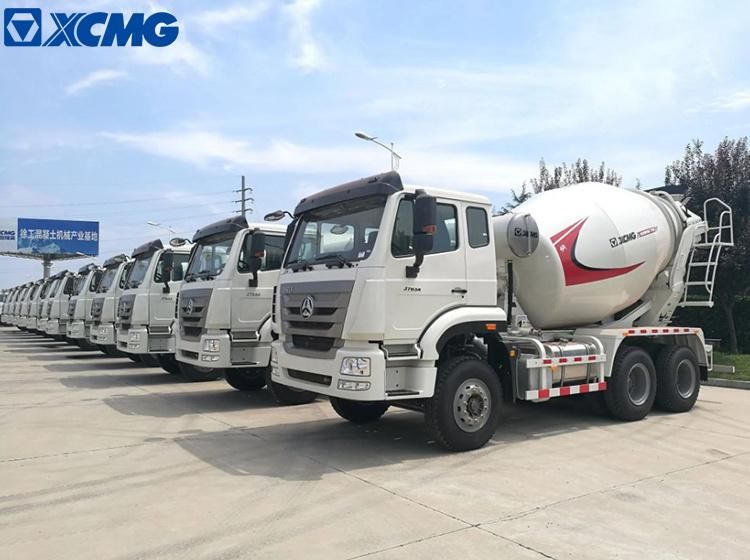 XCMG Official New Cement Mixer Concrete with Sinotruk Chassis Price for Sale