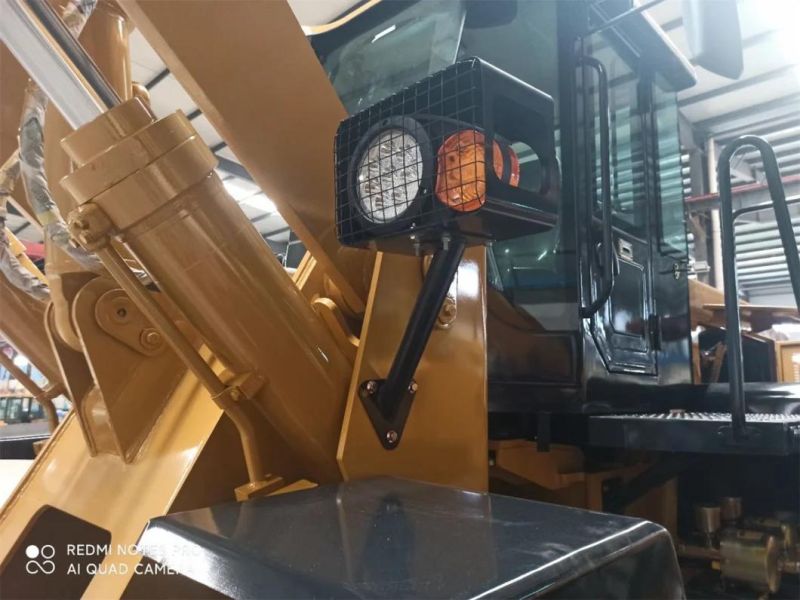 China Factory Wholesale 1/2/3/4/5ton Small Wheel Loader Small Forklift Skid Steer Loader 4WD Front Loader CE Certification Euro 5 Engine Construction Sit