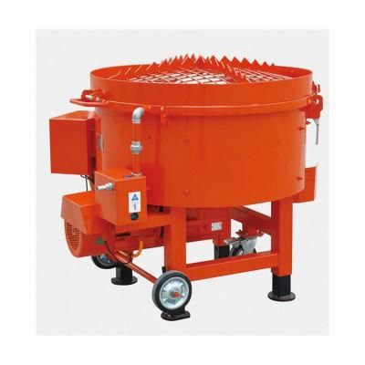 Power 7.5Kw refractory pan mixer for refractory installing