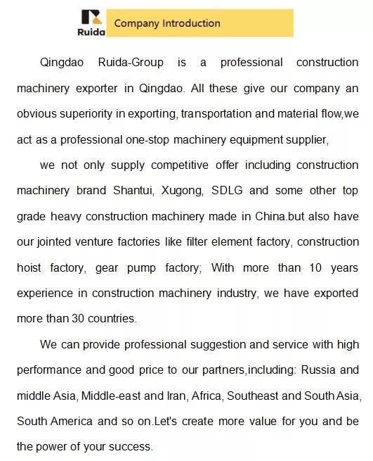 High Operating Efficiency Fully Hydraulically Operated Front Towed Blade Road Grader Competitive Price Brand New Sg21A-3 Road Construction Machine Motor Grader