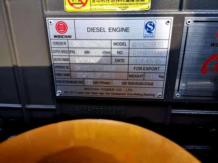 5ton Payloader Shantui 3m3 Bucket Loader SL50wn Mining Wheel Loader in Ecuador