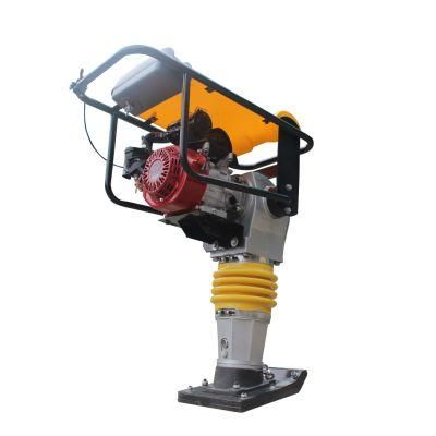 13kn Concrete Tamping Rammer Petrol Tamping Rammer 5.5-6.5HP Earth Tamping Rammer