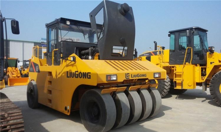 Liugong 26 Ton Clg6526 Tyre Compact Road Roller Price