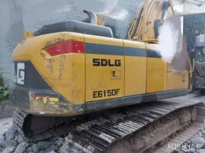Used Mini Medium Backhoe Excavator Lin Gong LG6150e Construction Machine Second-Hand