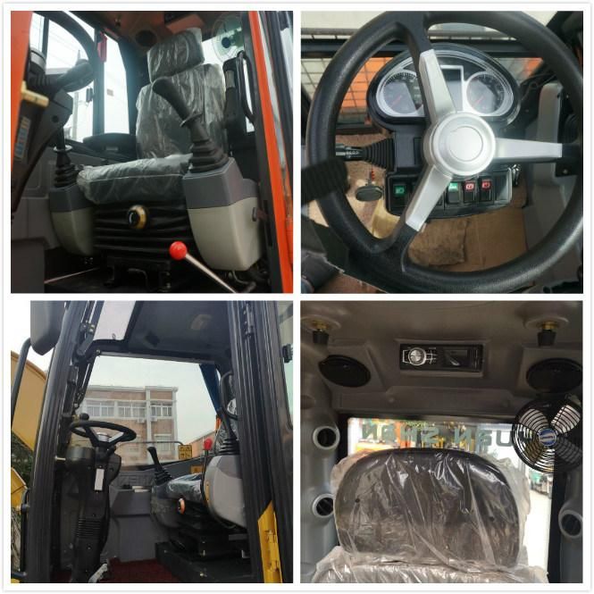 Heavy Construction Equipment Wheel Excavator for Sale