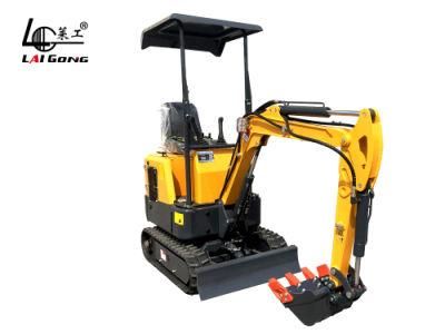 Lgcm Chinese Mini Crawler Excavator LG17 Mini Excavator, Machinery Excavator
