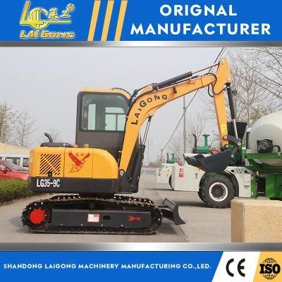 Lgcm 3.5ton Mini Crawler Excavator LG35 for Sale