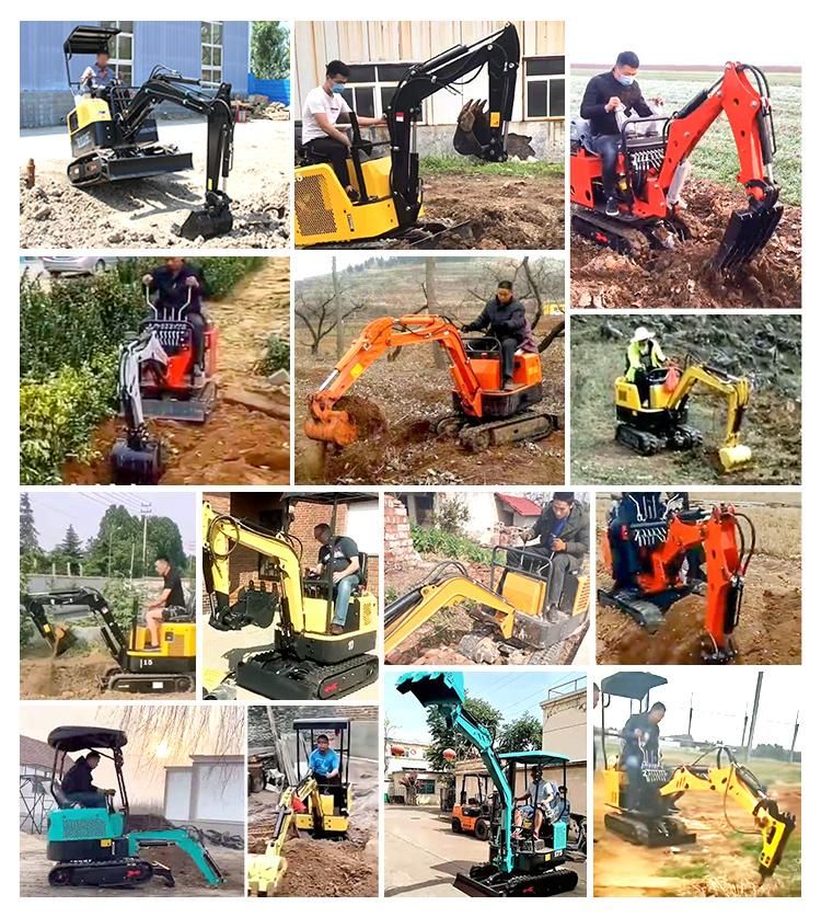 1 Ton Smallest Mini Crawler Excavator From China Manufacturer Supplier