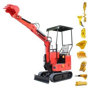 CE EPA Approved 1000kgs Garden/Farming Use Small Digger Mini Bagger Towable Backhoe Mini Excavator Prices