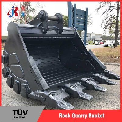 Well-Engineered Rock Quarry Mining Bucket for All Brands Excavator Digger