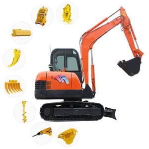 Chinese Hot Sell Farm Customized 6 Ton Mini Excavator for Sale