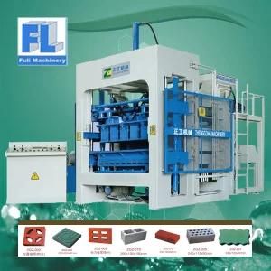 Qt8-15 Fully-Automatic Concrete Block Making Machine