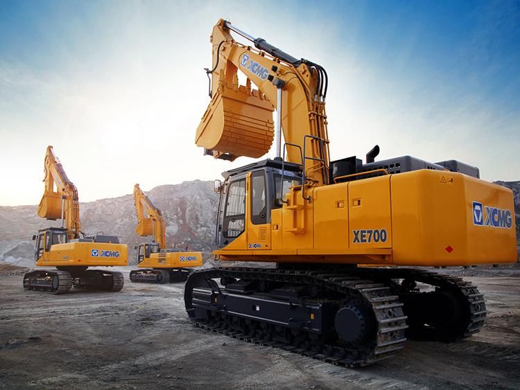 XCMG Official 70ton Hydraulic Crawler Excavator Xe700d