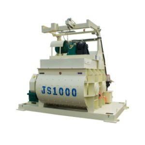 Factory Supply Construction Machine Js1000 Electric Available Concrete Mixers