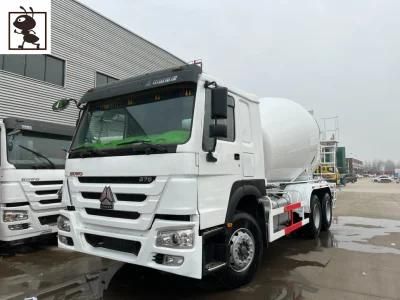 Mobile Concrete Second Hand Sinotruk HOWO 12m3 Concrete Mixer Truck for Sale