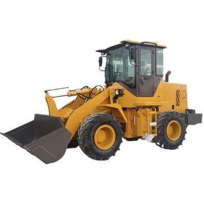 2022 2ton Mini Front End Loading Machine Wheel Loader for Construction