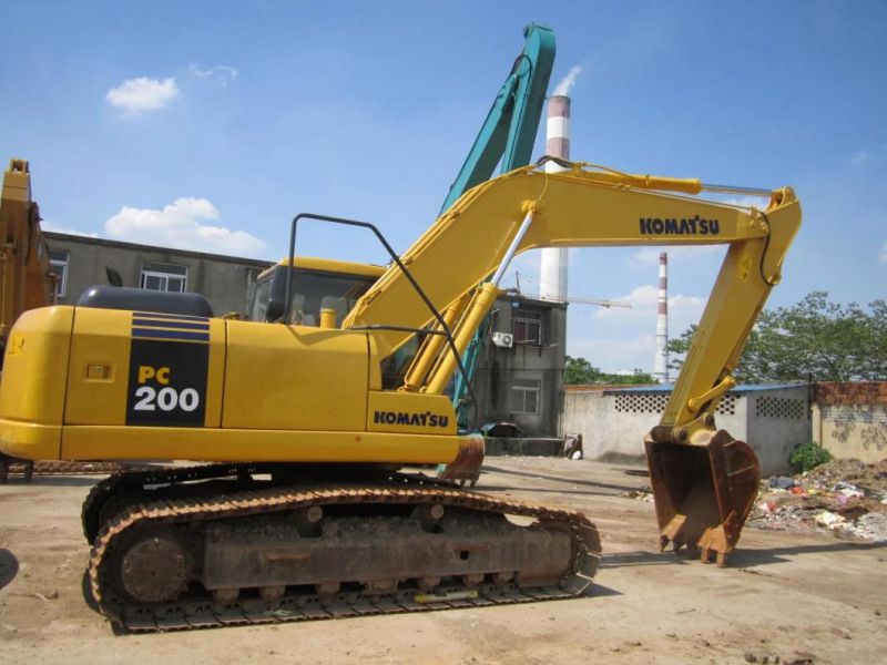 High Quality Excavators Used Komatsu PC200-7, Used Komatsu PC200-7 Hydraulic Excavator for Sale