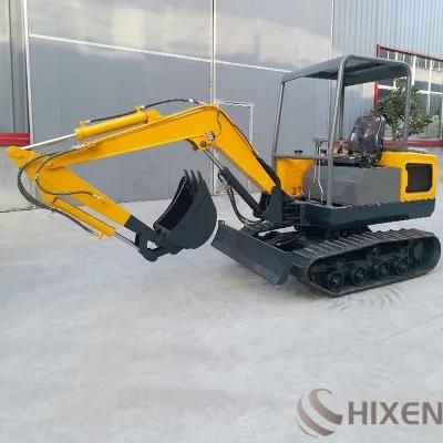 Mini EPA Approved New 4 Wheel Drive Excavators for Sale