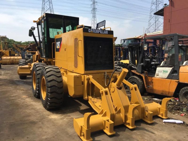 Used Caterpillar 140h Motor Grader Cat 140h 140g 14G 140K Grader with Ripper