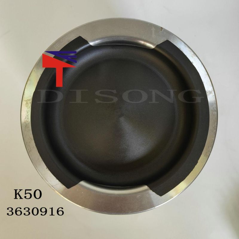 High-Performance Diesel Engine Engineering Machinery Parts Piston 3630916 for Engine Parts K50 Qsk50 Generator Set