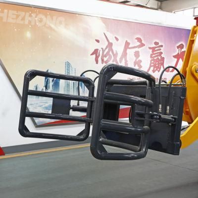 1.3t Front End Mini Wheel Loader with Round Clamp