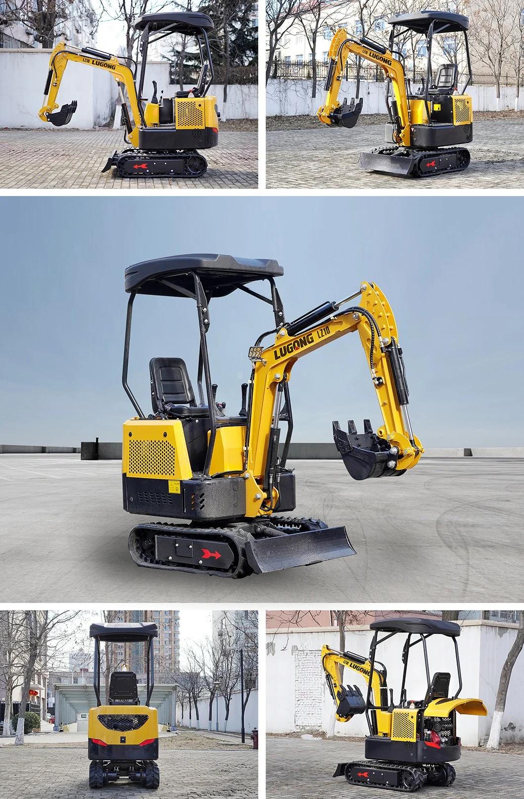 Mini Excavators 0.8t 2.0ton CE Euro5 EPA Compact Household Crawler Hydraulic Micro Pelle Small Home Digger Low Price for Sale