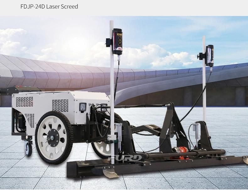 Walk Behind Lightweight Concrete Laser Screed