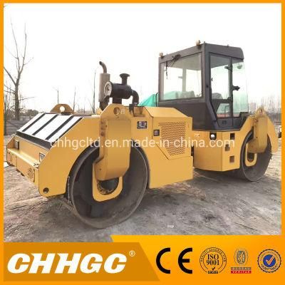 6 Ton Tandem Drum Vibratory Road Roller, Double Steel Drum Asphalt Pavement Compacting Roller