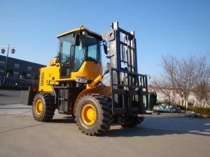 All Rough Terrain Diesel Forklift 3.5 Ton