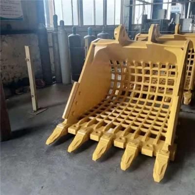 PC400 Excavator Grid Bucket Screening Bucket Filter Bucket