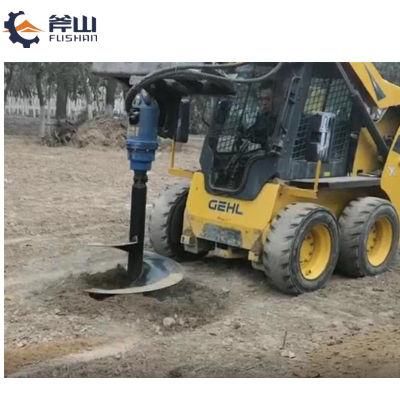 Professional Hydraulic Excavator 300mm Earth Drill Auger for Planting Trees
