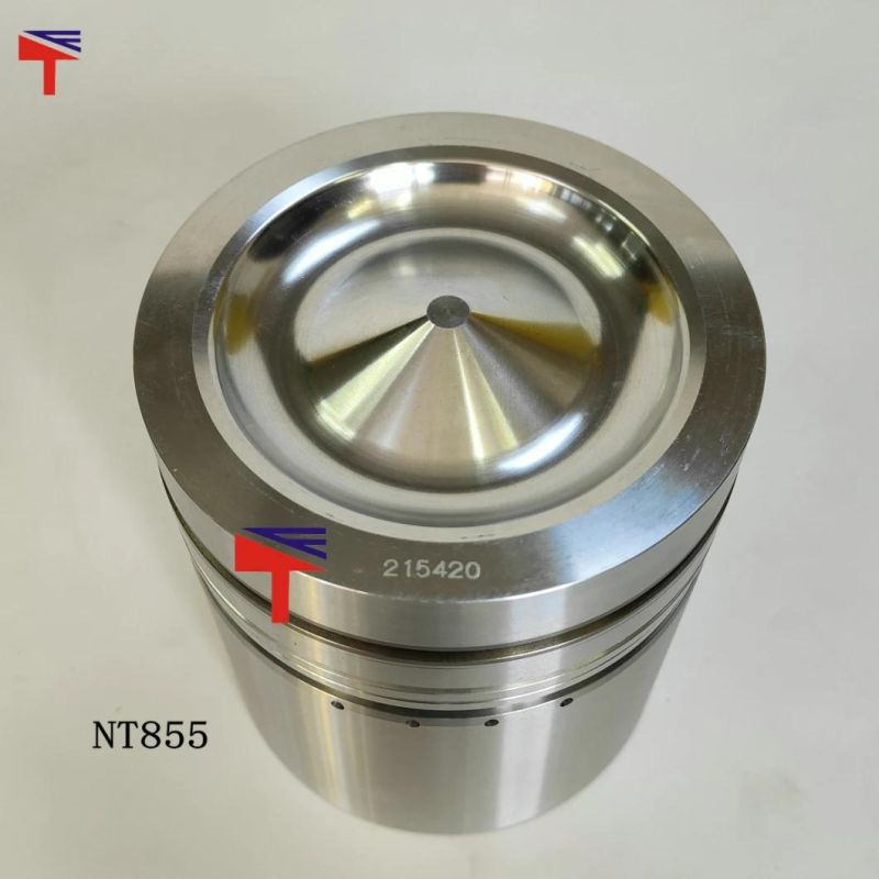 High-Performance Diesel Engine Engineering Machinery Parts Piston 215420 for Engine Parts Nt855 D12D Construction Bulldozer Accessories D60p-6 D80A-12 D85A